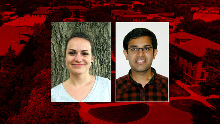 Kait Chapman and Suresh Varsani received the North Central Branch-Entomological Society of America Student Travel Scholarships to attend the meeting.