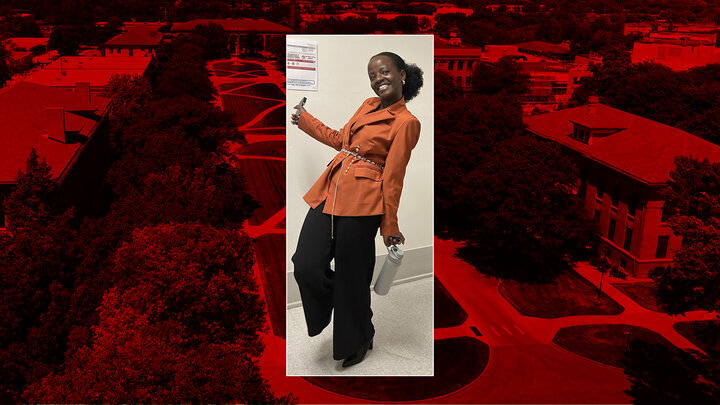 Edith Ikuze graduation photo