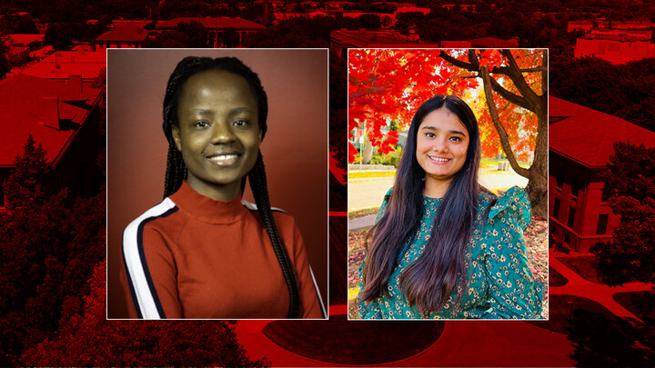 Edith Ikuze and Heena Puri news spotlight photo