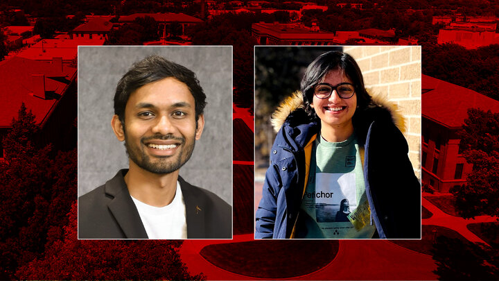 Kashish Verma and Sanket Shinde spotlight photo