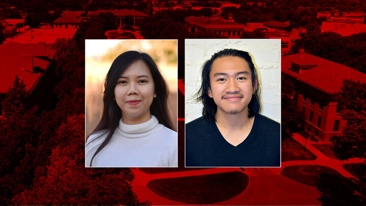 Luong and Agpawa spotlight news photo