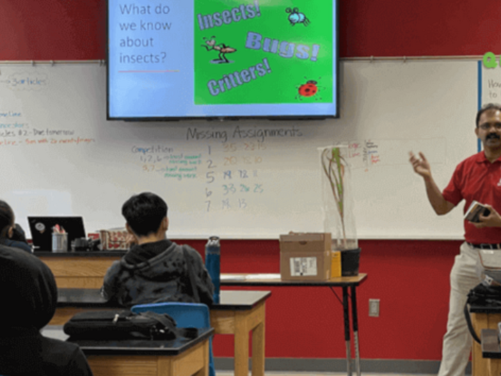 Dr. Joe Louis presentation at Culler Elementary