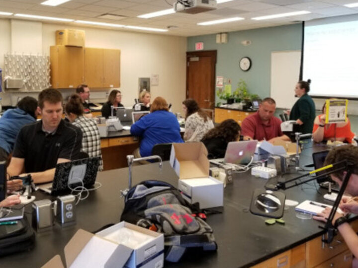 Teachers gather for Research Experience for Teachers Program